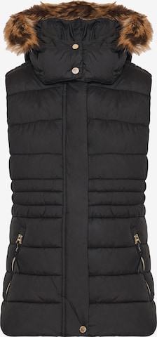 Funky Buddha Kamizelka w kolorze czarny: przód