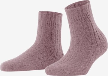 FALKE Socken 'Bedsock Rib' in Rot: Vorderseite