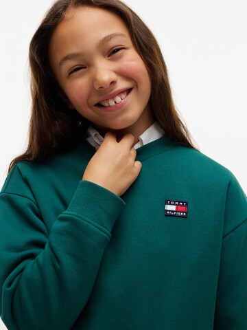 TOMMY HILFIGER Sweatshirt 'HERITAGE' in Groen