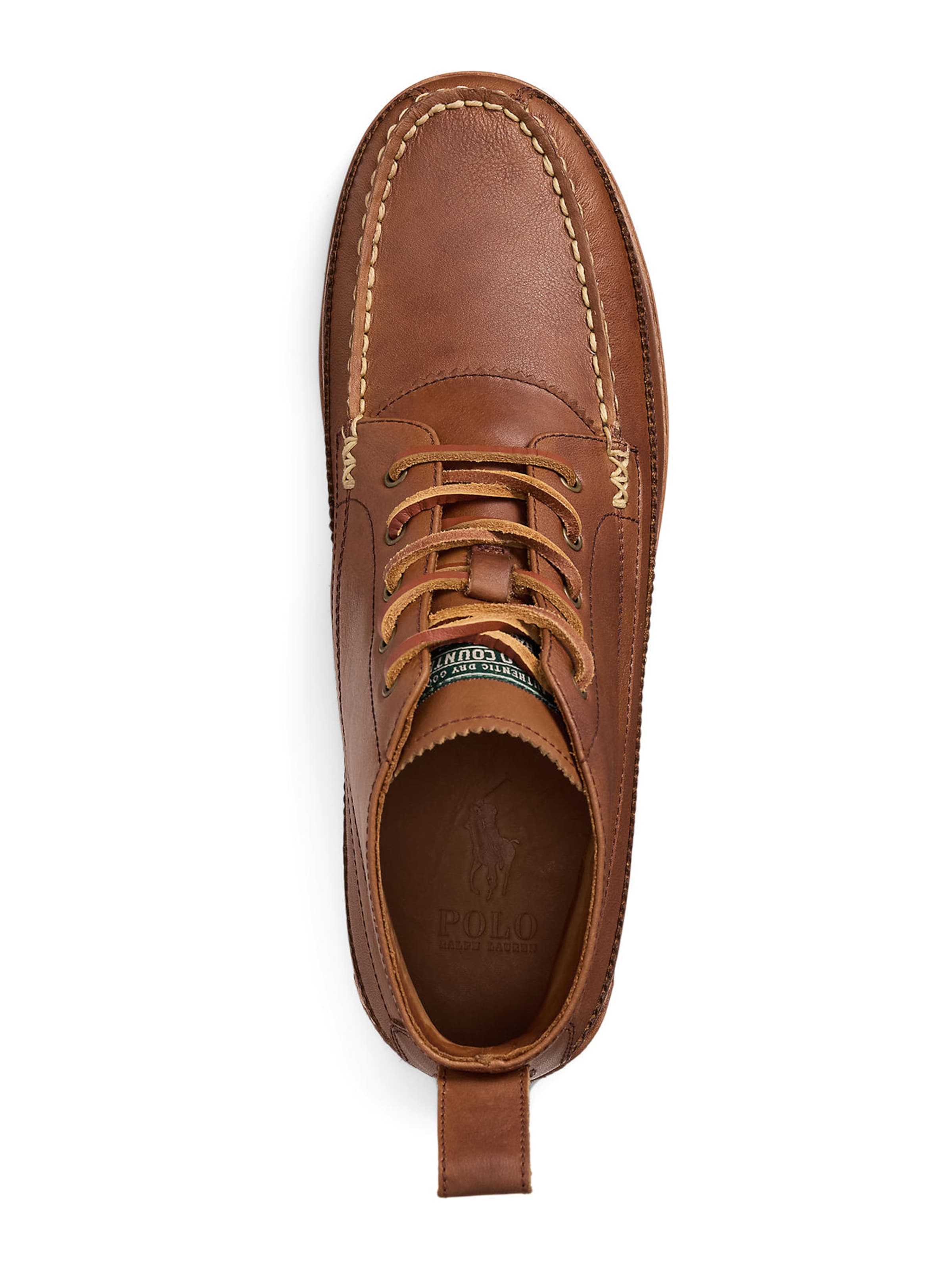 Polo Ralph Lauren Ботуши с връзки 'RANGER' в кафяво