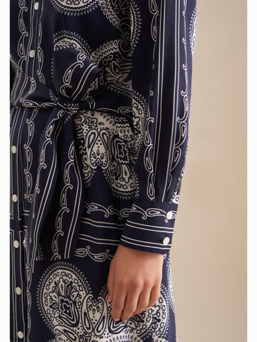 Robe 'Schwarze Rose' SEIDENSTICKER en bleu