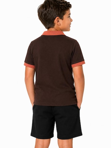 PADIJO Shirt 'PH Polo Brown' in Brown