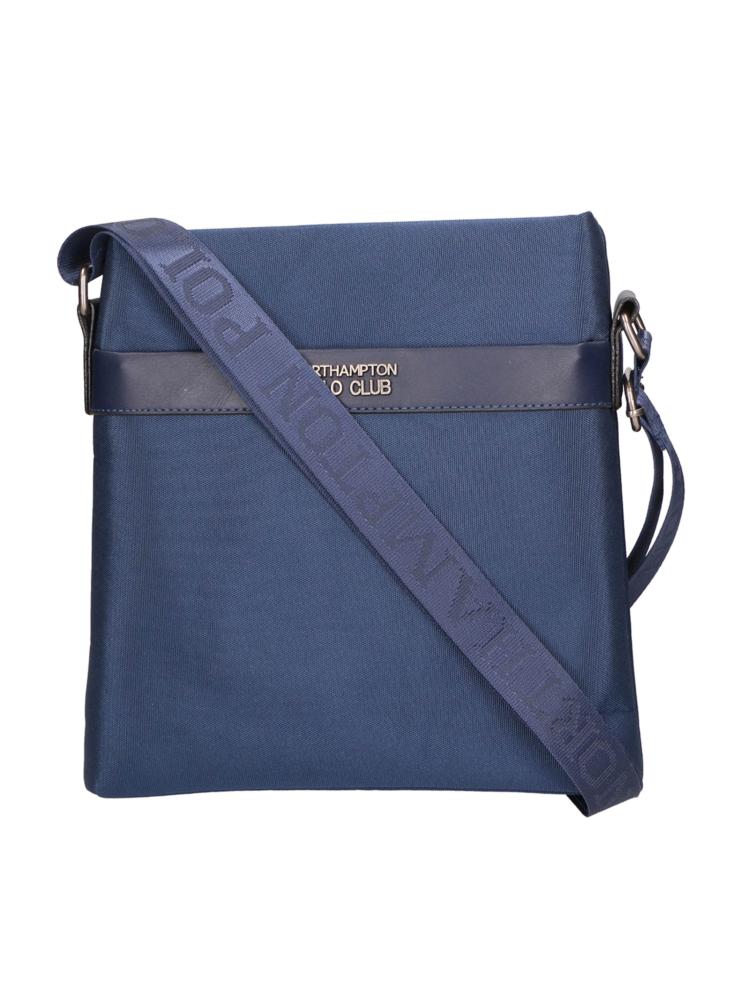 Borsa a spalla di Northampton Polo Club in blu: frontale