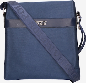 Sac bandoulière Northampton Polo Club en bleu : devant