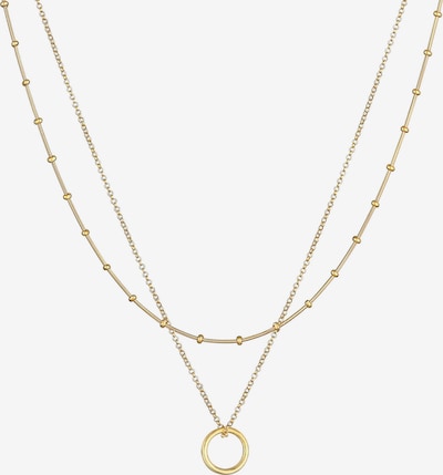 ELLI Halskette 'Layer' in gold, Produktansicht