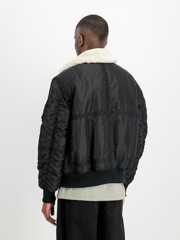 ALPHA INDUSTRIES Regular fit Winter jacket in Black
