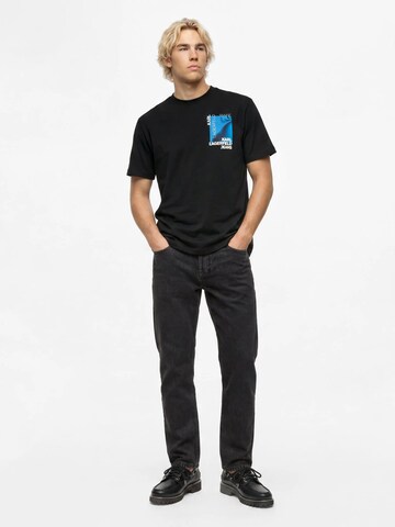 KARL LAGERFELD JEANS Póló - fekete