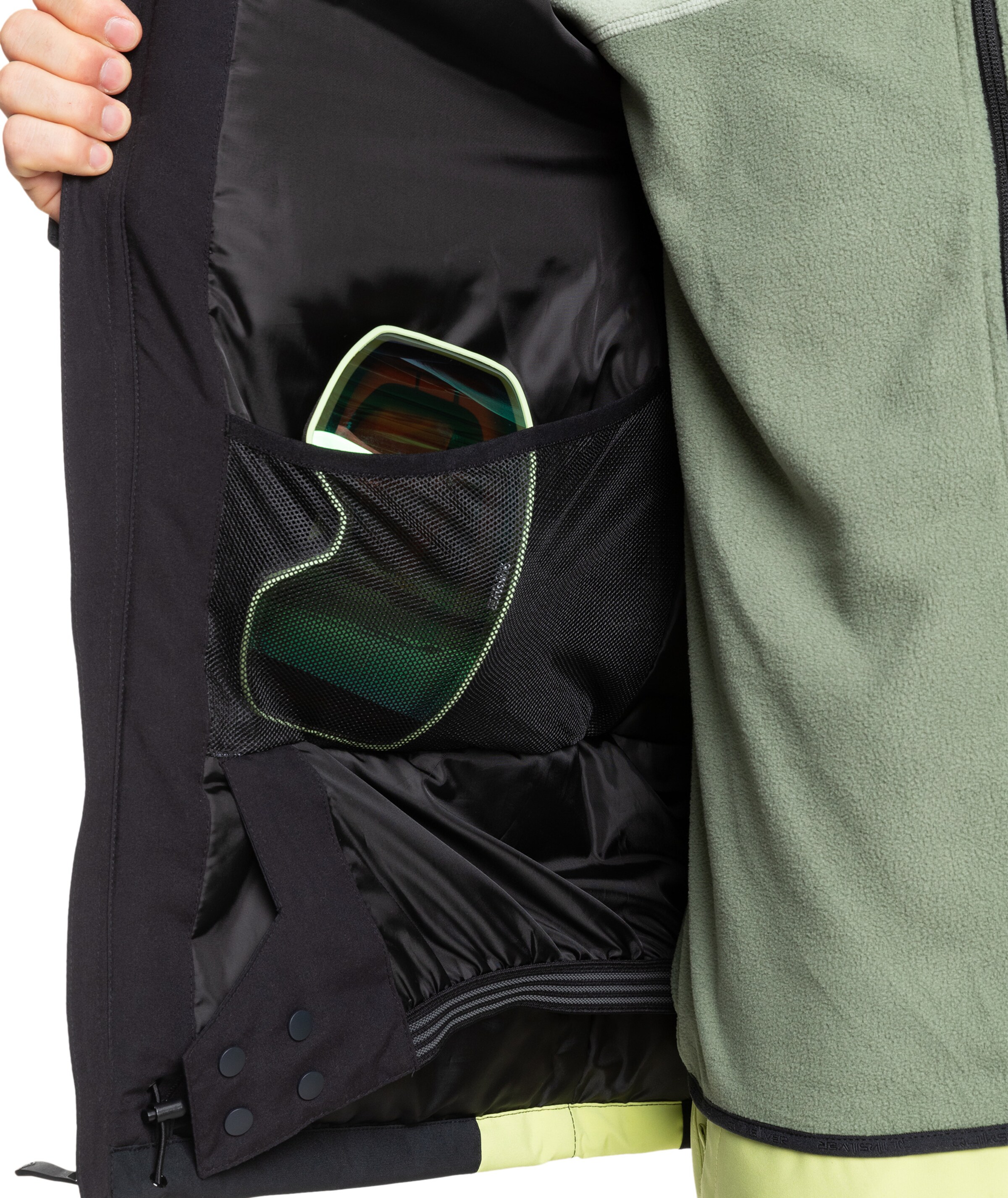 QUIKSILVER Outdoorjacke in Schwarz