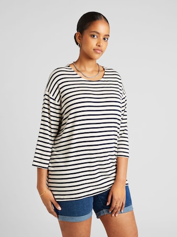 Vero Moda Curve T-shirt 'HOLLY' i grå: framsida