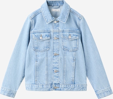 MANGO KIDS Tussenjas 'John' in Blauw: voorkant