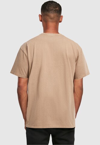 T-Shirt 'Thin Lizzy - Whiskey' Merchcode en beige