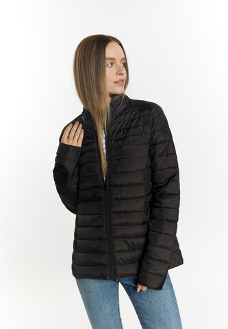 ICEBOUND Between-Season Jacket in Black: front