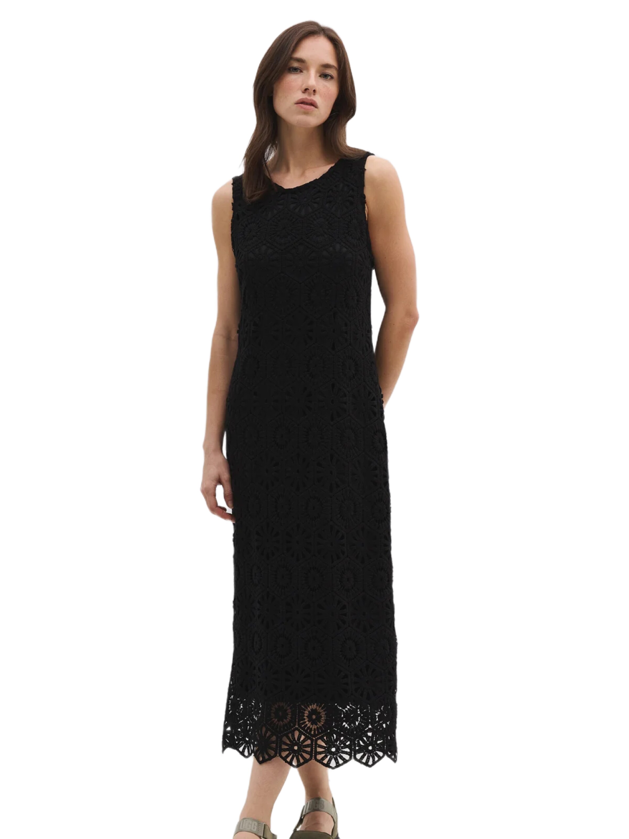 No Matter What Kleid in Schwarz: Vorderseite