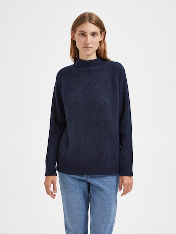 SELECTED FEMME Pullover 'Lulu' in Blau: predná strana