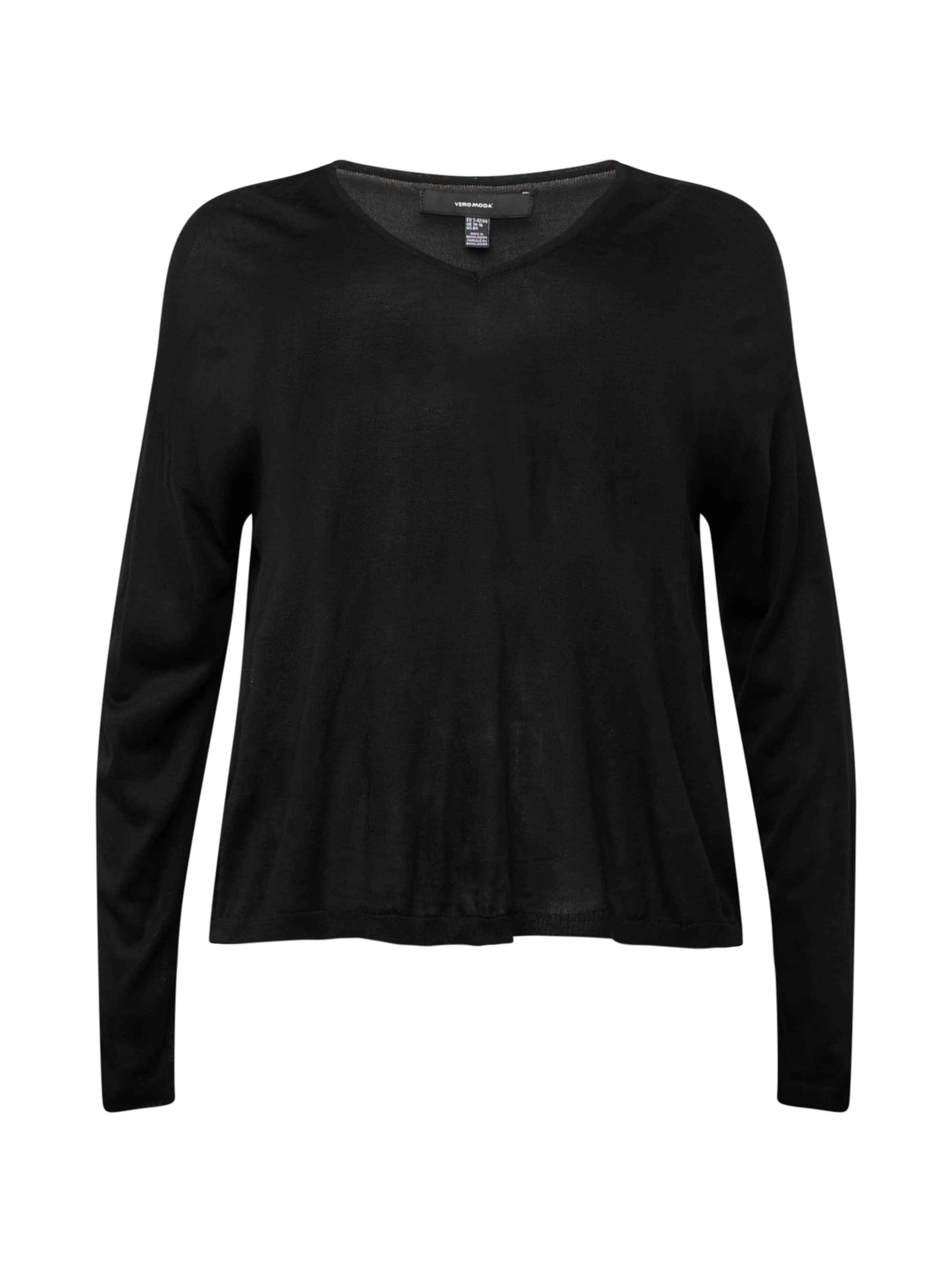 Vero Moda Curve Sweater 'NOVA' in Black: front