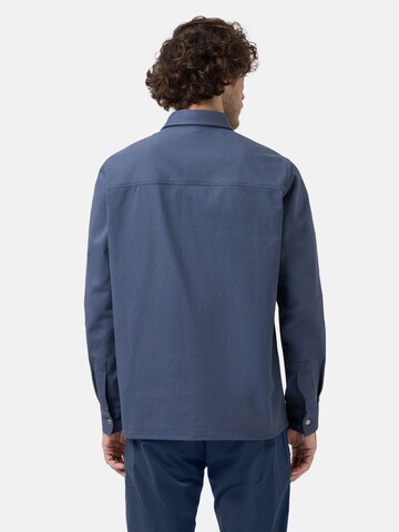 PIERRE CARDIN Regular fit Button Up Shirt 'Kais' in Blue