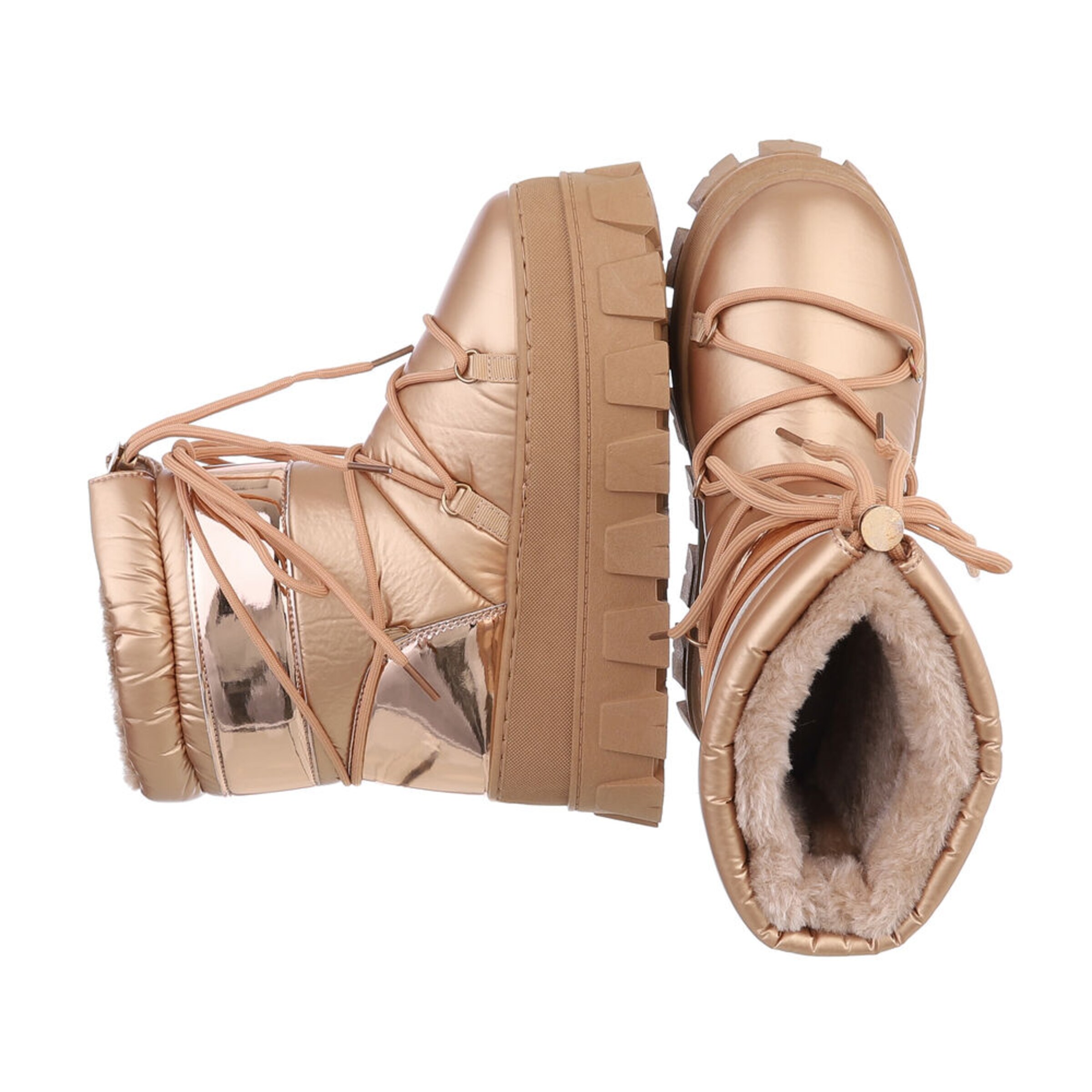 Ital-Design Snowboots in Gold