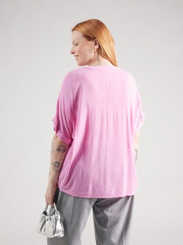 ONLY Carmakoma Blouse 'CARMIO' in Pink