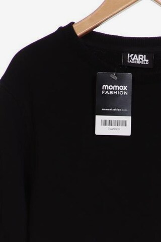 Karl Lagerfeld Sweatshirt & Zip-Up Hoodie in S in Black
