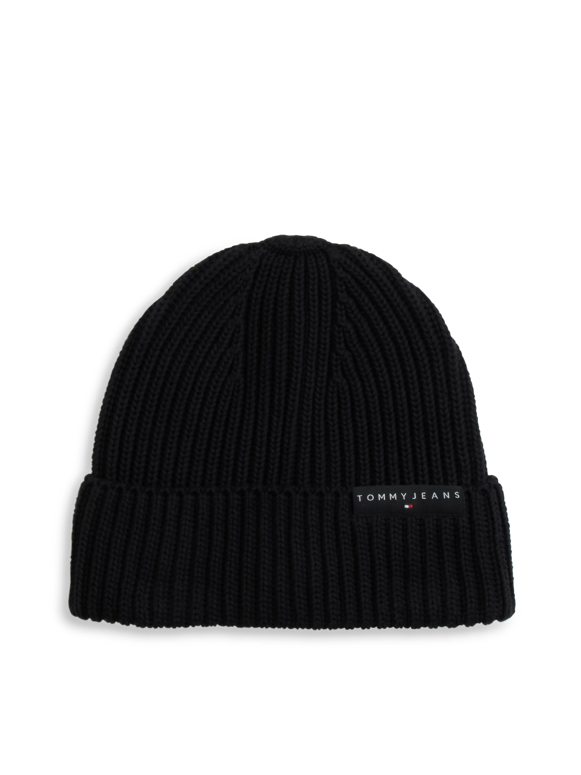 Tommy Jeans Pipo värissä musta: etupuoli