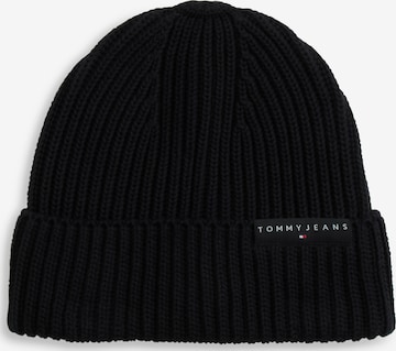 Tommy Jeans Pipo värissä musta: etupuoli