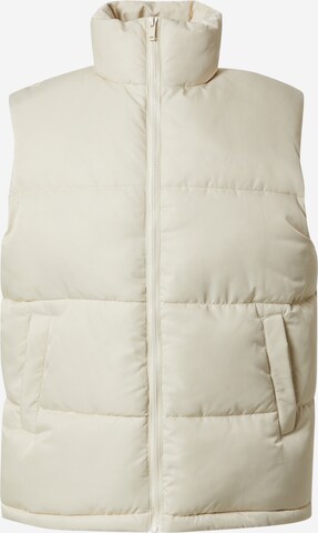 DAN FOX APPAREL Bodywarmer 'Vincent' in Wit: voorkant