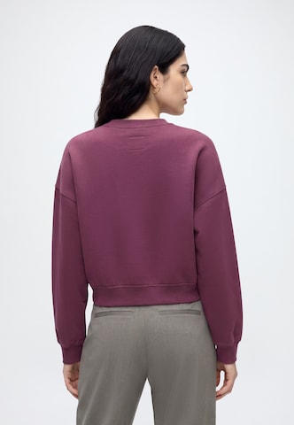 Abercrombie & Fitch Sweatjakke i lilla