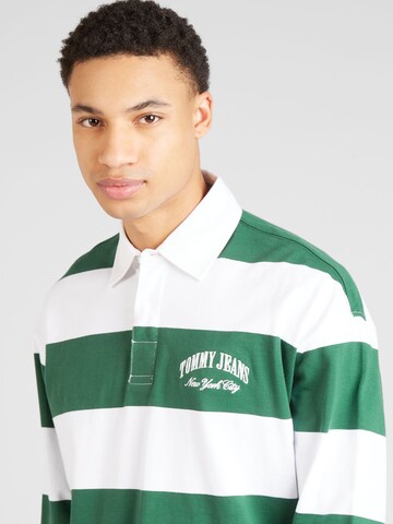 Tommy Jeans Shirt 'VARSITY' in Green