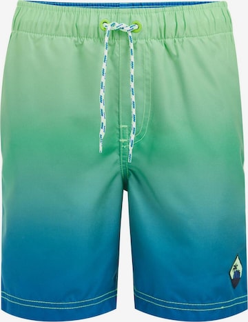 WE Fashion Board Shorts in Green: front