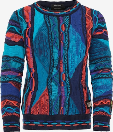 Carlo Colucci Sweater in Blue: front