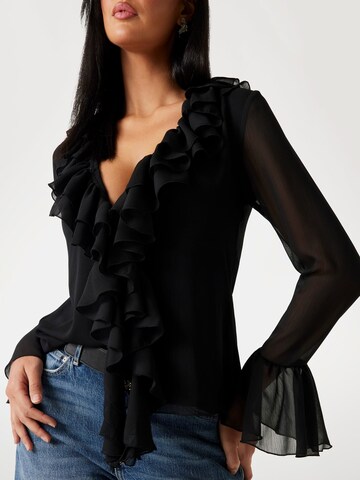 GUESS Bluse in Schwarz