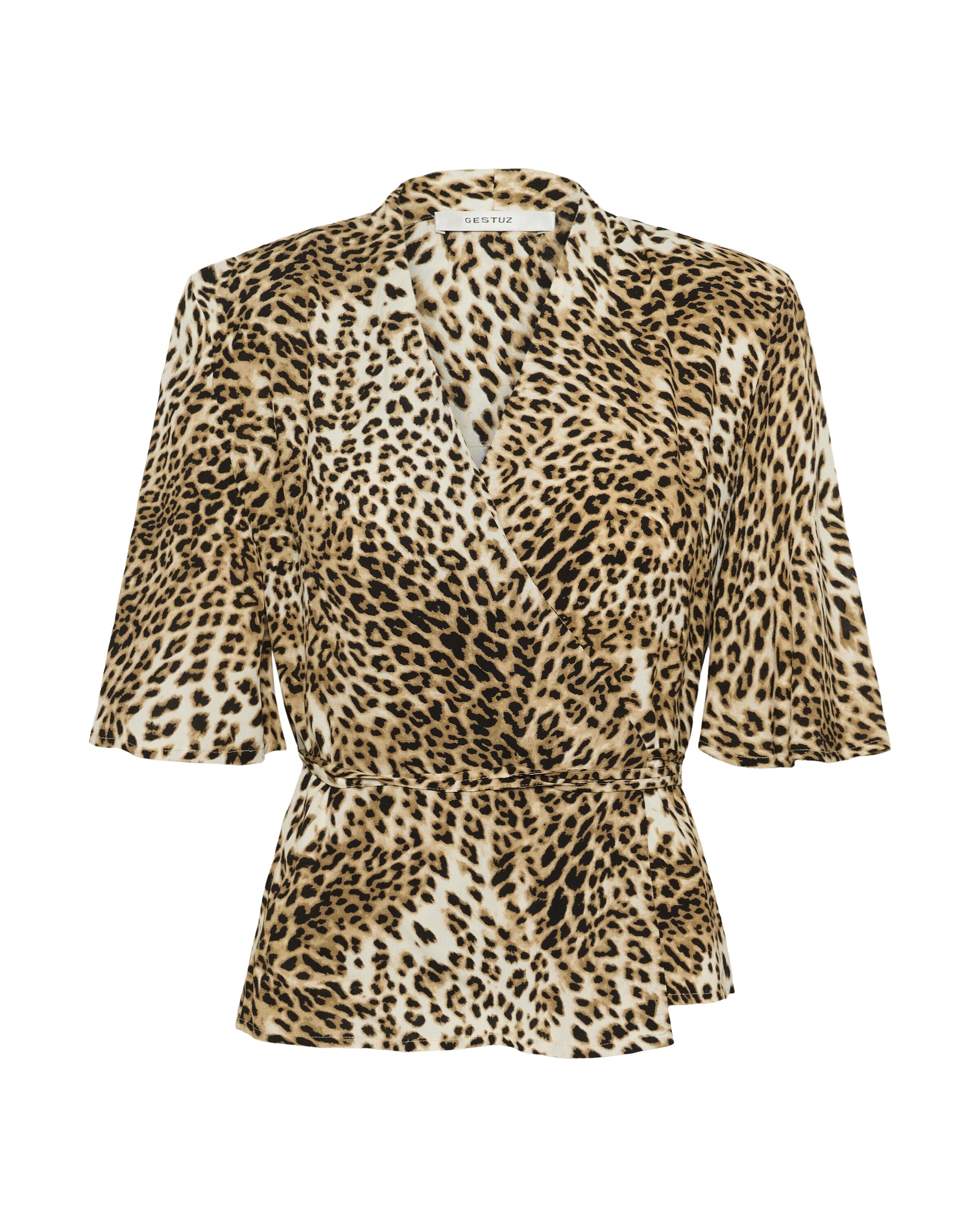 Gestuz Bluse 'Lusekadla' i beige: forside