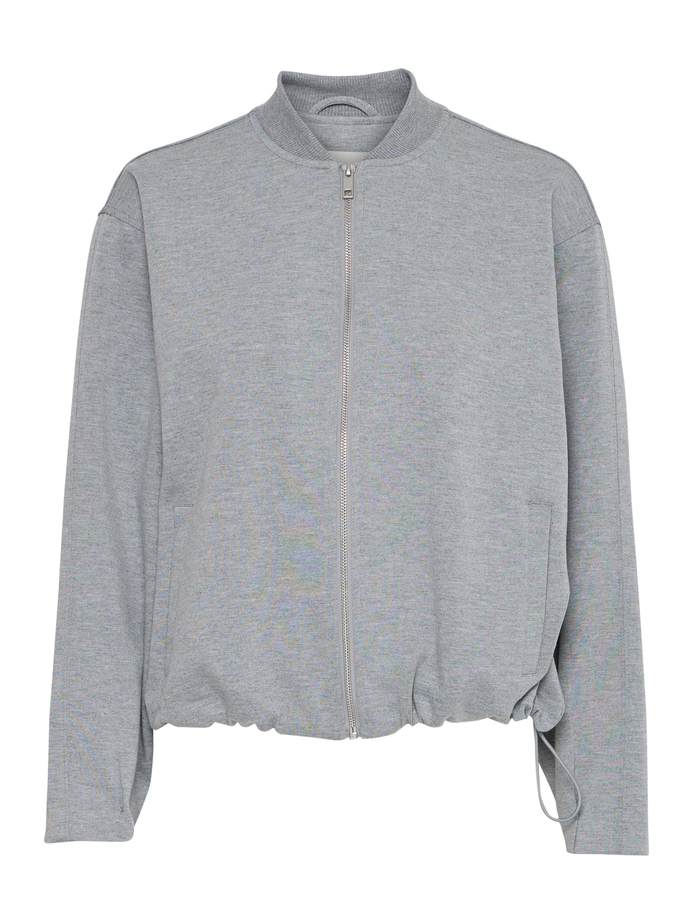 ICHI Übergangsjacke ' IHKATE NEO JA ' in Grau: Vorderseite