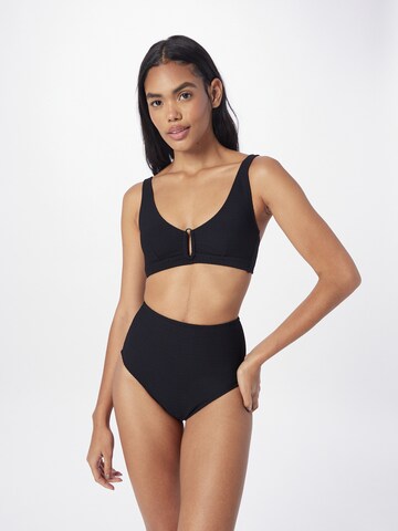 watercult T-Shirt Bikinitop in Schwarz