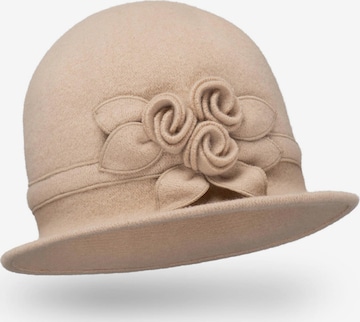 Vivisence Hoed '7077' in Beige: voorkant