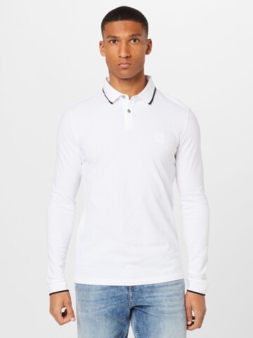 BOSS Shirt 'Passertiplong' in White: front
