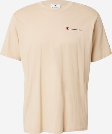 Champion Authentic Athletic Apparel T-Shirt in Beige: Vorderseite