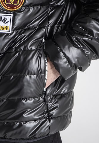 Gianni Kavanagh Winterjacke in Schwarz