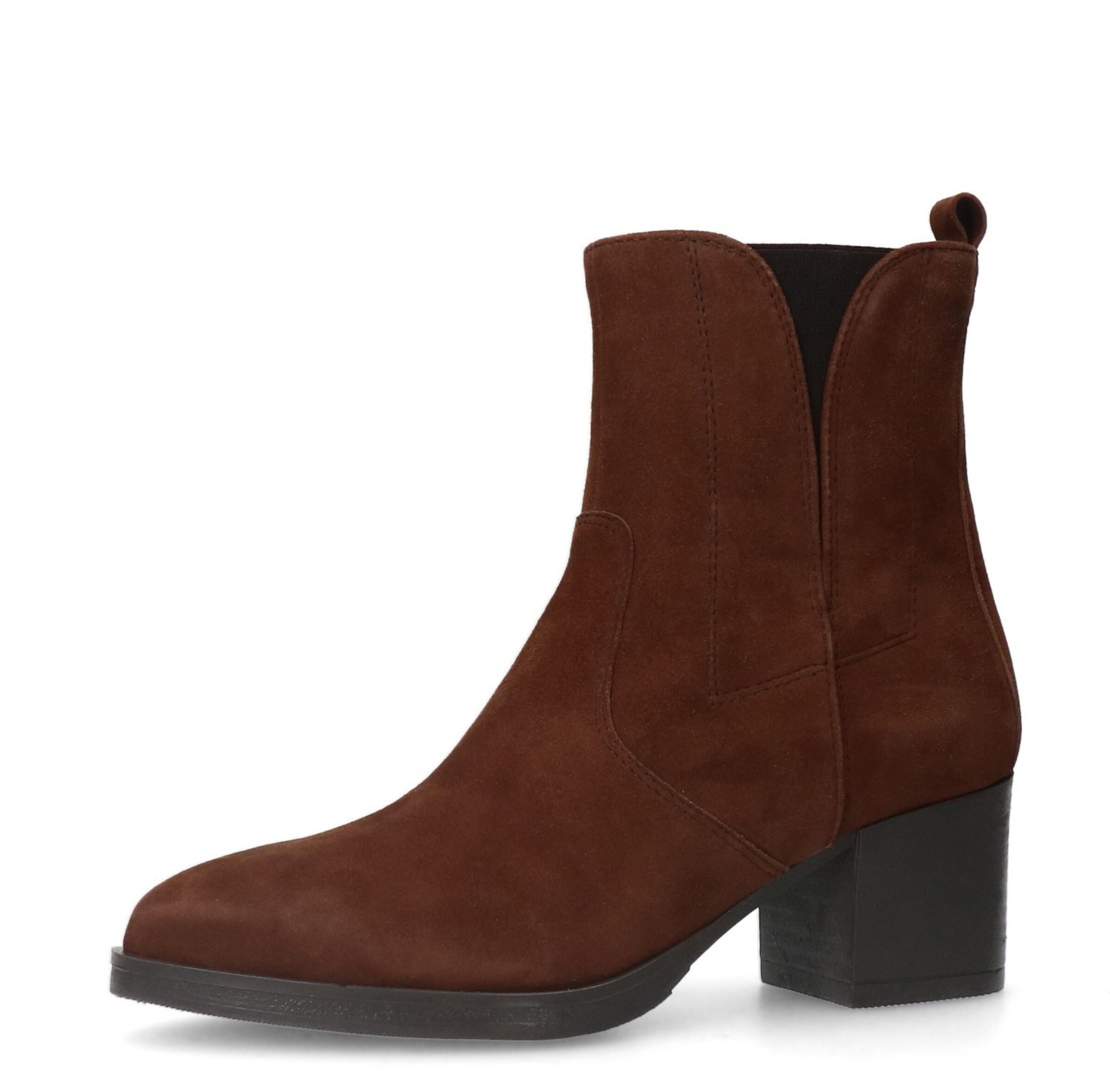 MANFIELD Ankle Boots in Brown: front