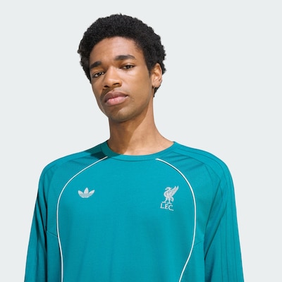 ADIDAS ORIGINALS Bluser & t-shirts 'LFC TEAMGEIST 26' i S i cyanblå / hvid, Produktvisning