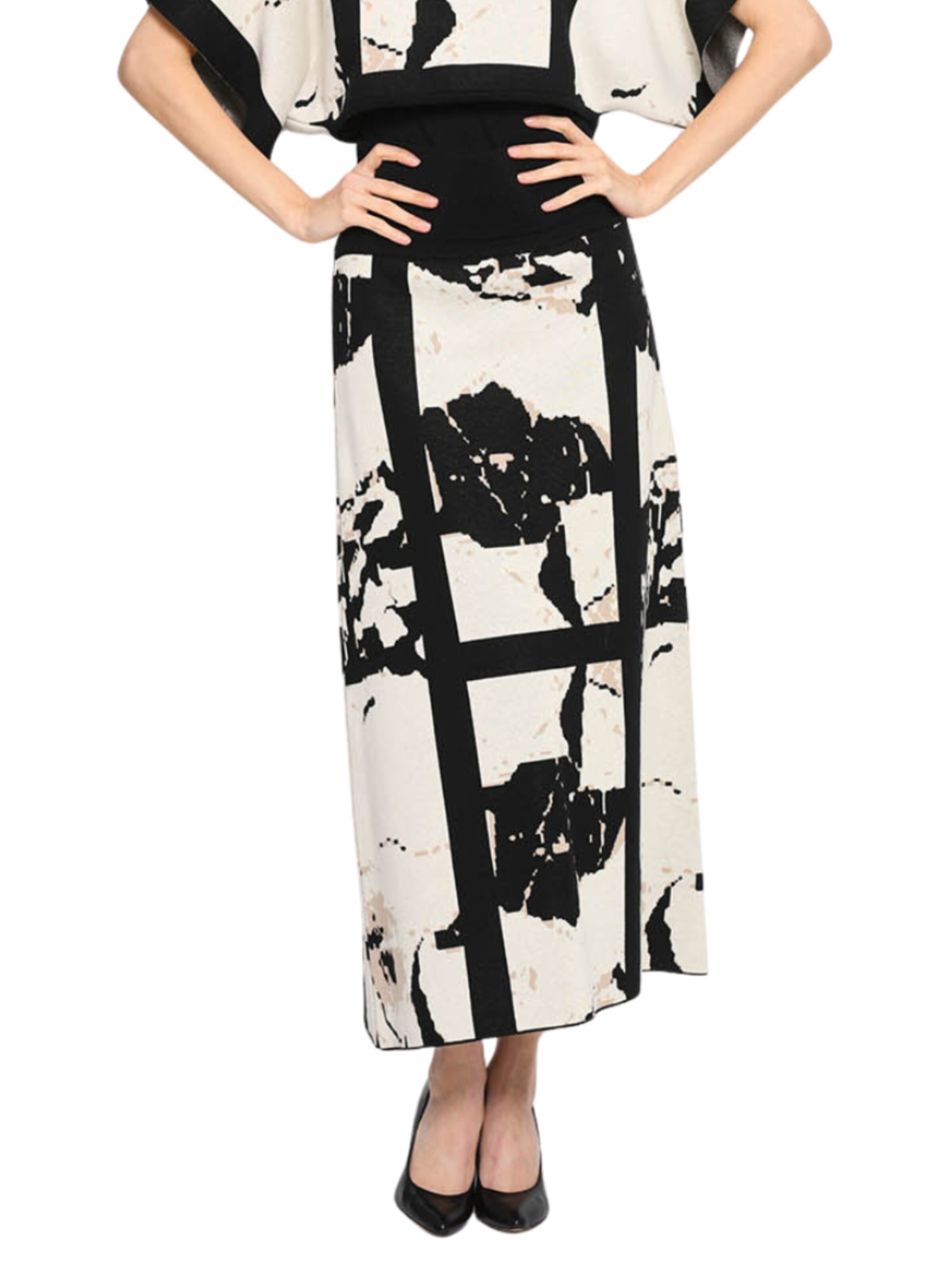 Csillag Zsuzsi - Falda 'Rome' en negro