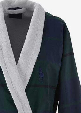 Ralph Lauren Home Long Bathrobe in Blue