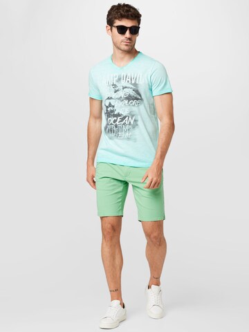 CAMP DAVID T-Shirt in Blau