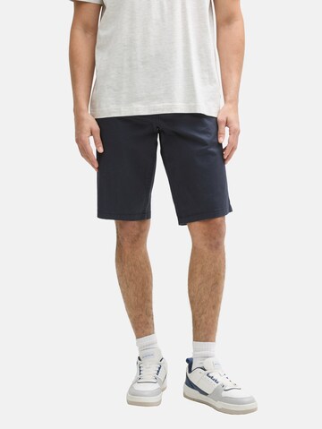 TOM TAILOR Slimfit Chino in Blauw: voorkant