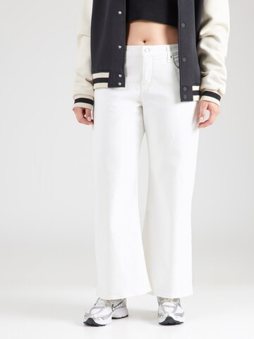 Levi's® Plus Wide Leg Jeans '318' in Weiß: Vorderseite