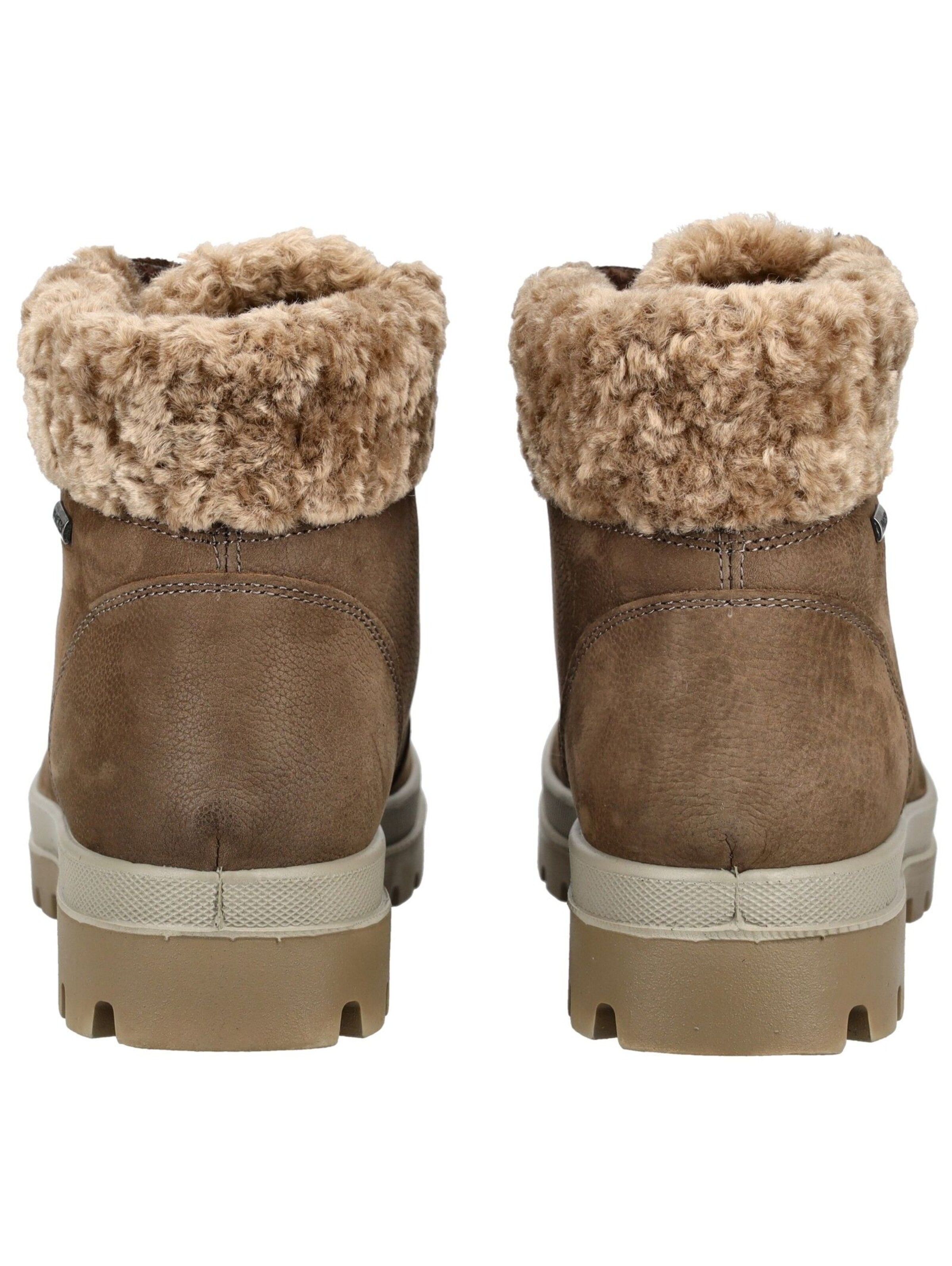 IMAC Lace-Up Ankle Boots in Brown