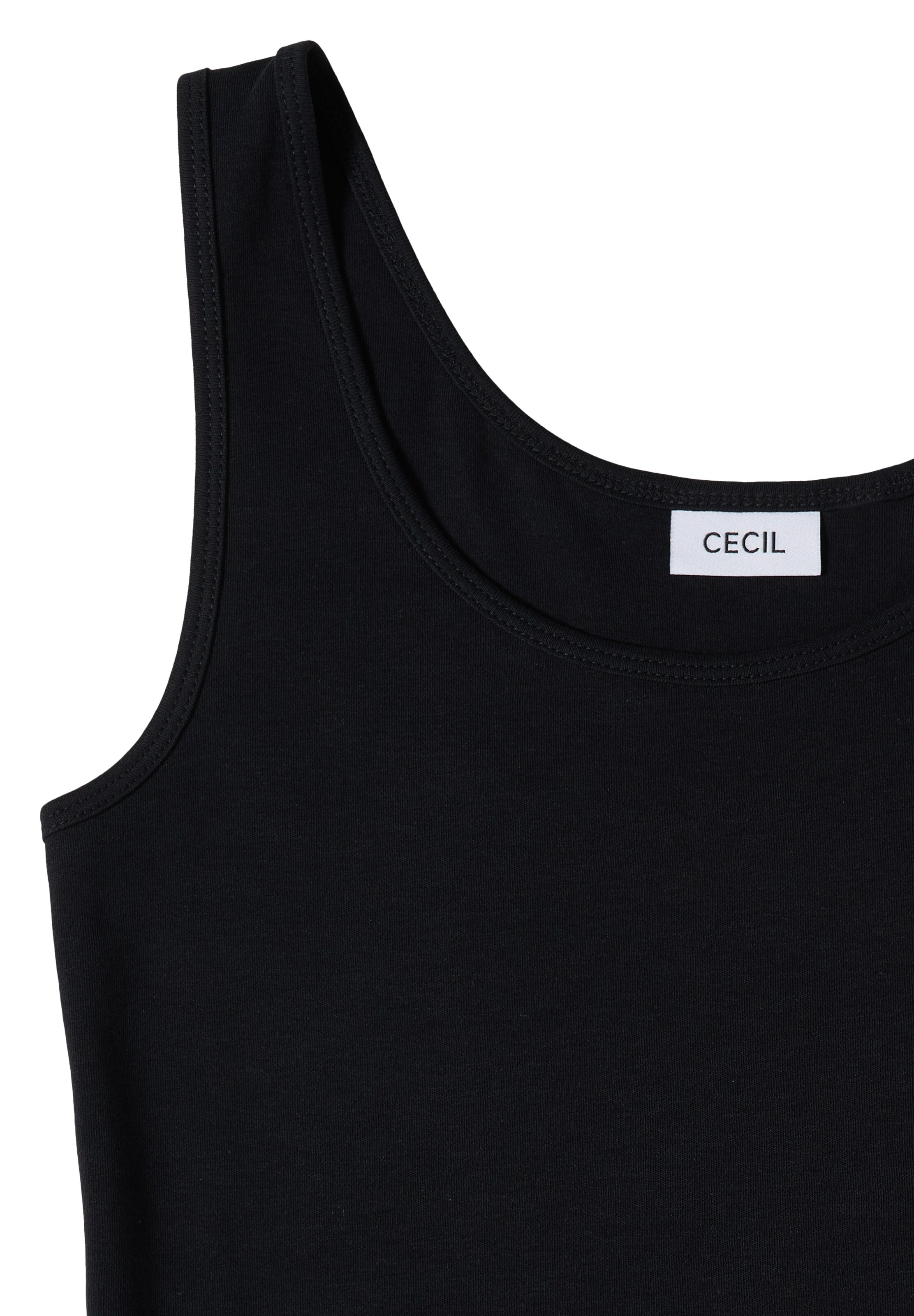 CECIL Top in Schwarz
