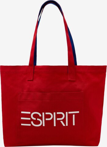 ESPRIT Shopper in Rood: voorkant