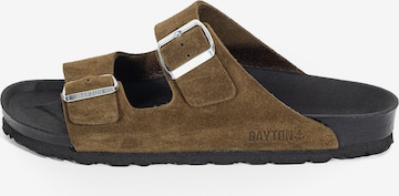 Bayton Pantofle 'Atlas' – zelená: přední strana