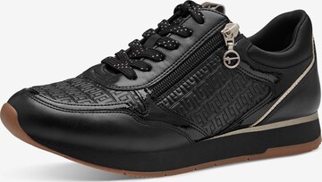 Sneaker bassa di TAMARIS in nero: frontale